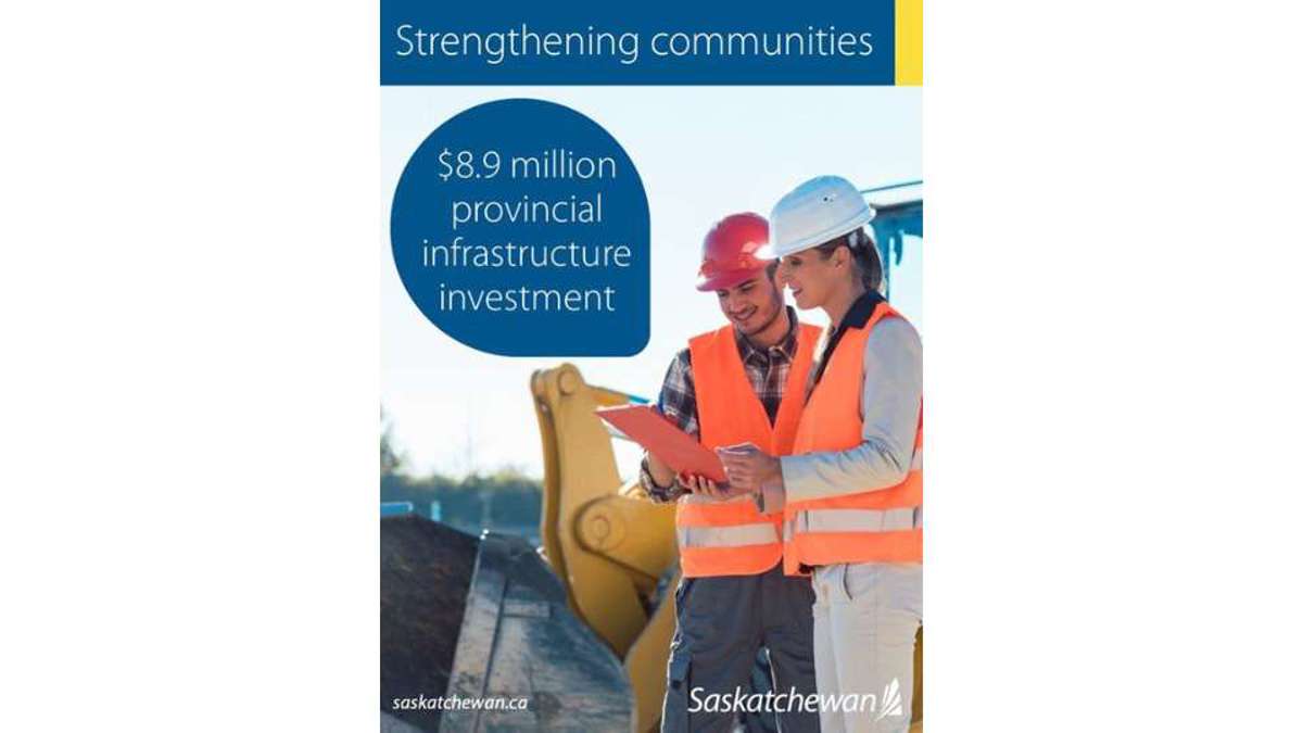 Canada and Saskatchewan Invest in Infrastructure Projects to Strengthen Communities